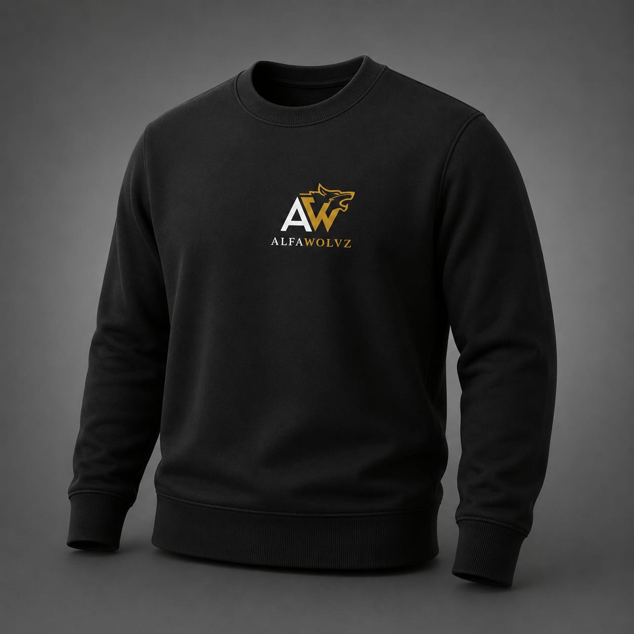 Alfawolvz Crew Sweatshirt - AlfaWolvz