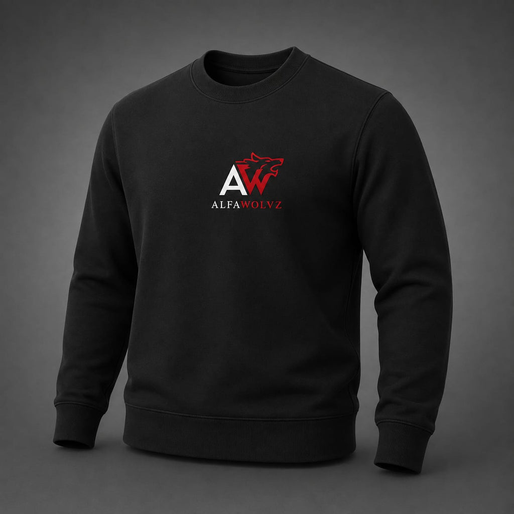 Alfawolvz Crew Sweatshirt - AlfaWolvz