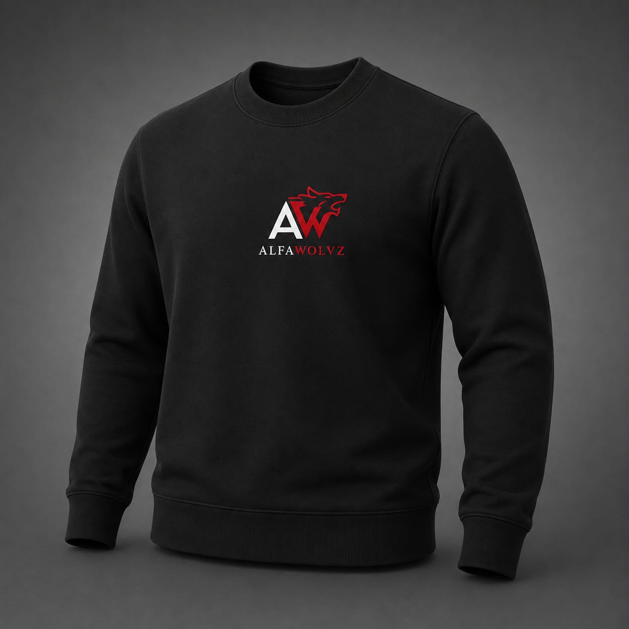 Alfawolvz Crew Sweatshirt - AlfaWolvz