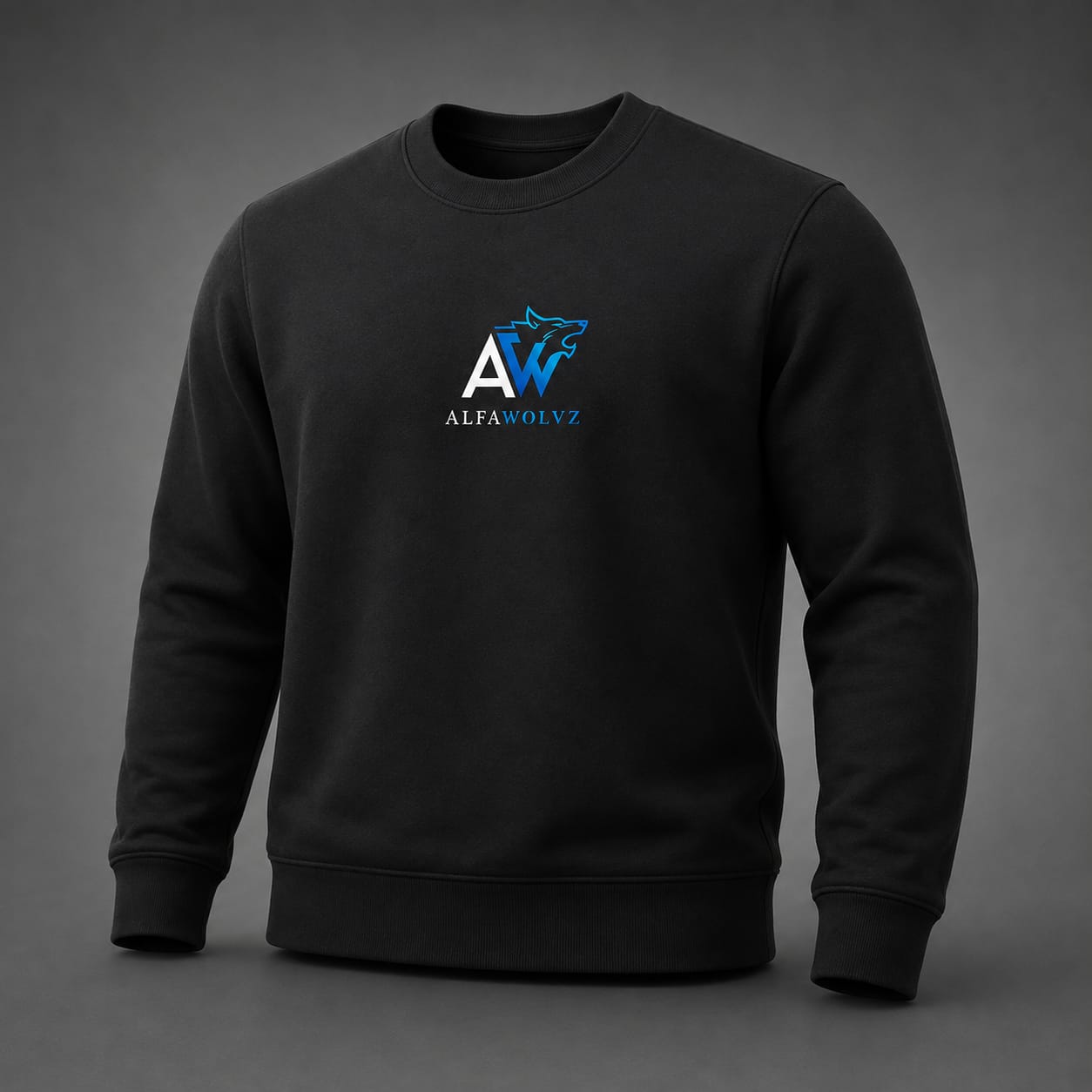 Alfawolvz Crew Sweatshirt - AlfaWolvz