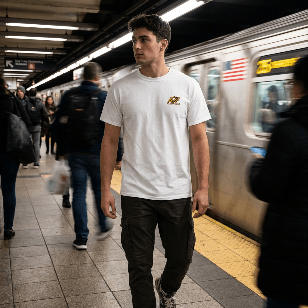 Alfawolvz Men Light Cotton T-Shirt - AlfaWolvz