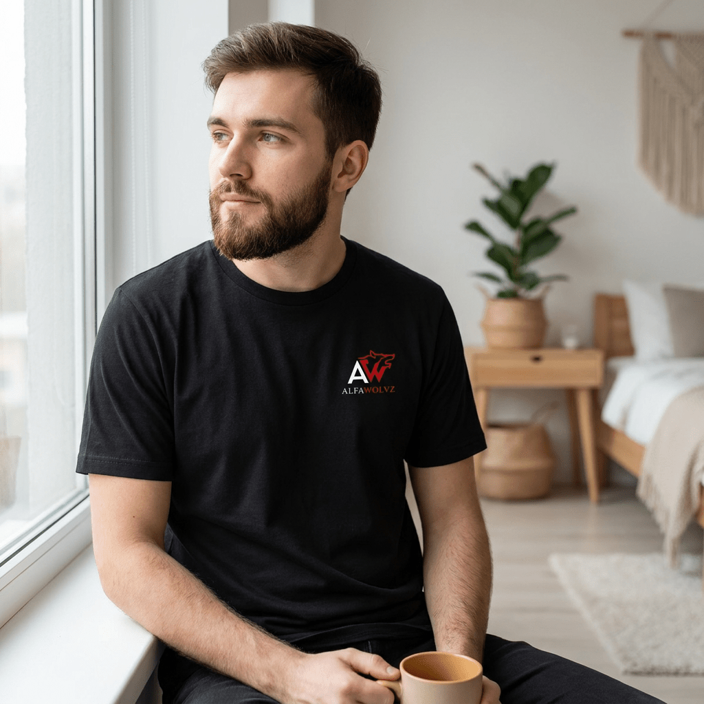 Alfawolvz Men Light Cotton T-Shirt - AlfaWolvz