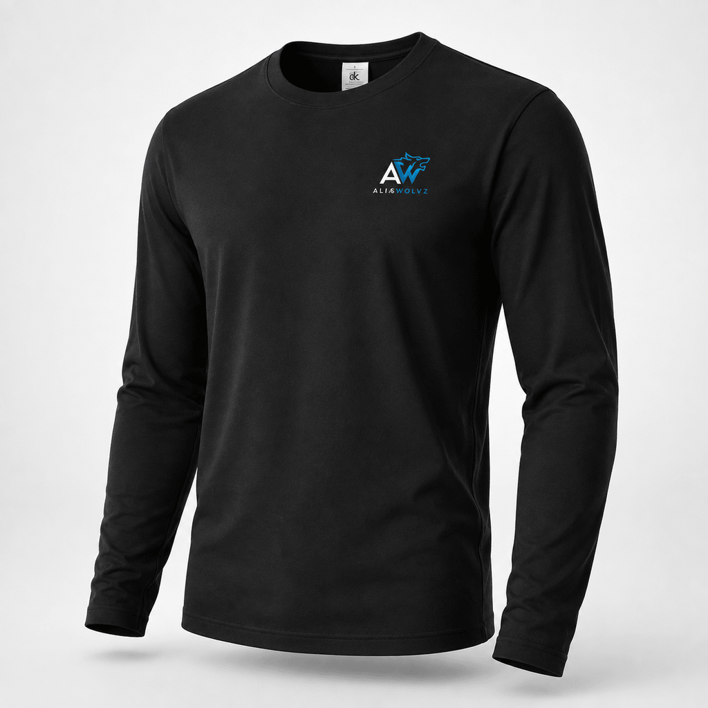 Alfawolvz Men Long Sleeve T-Shirt - AlfaWolvz